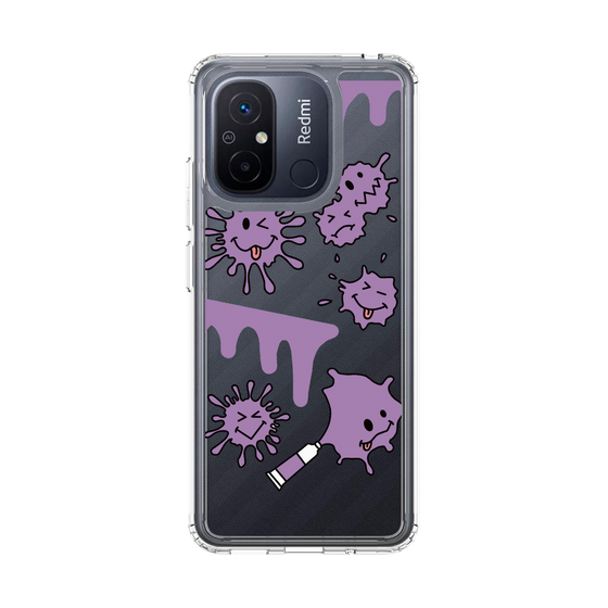 スリムプロテクションケース［ PAINTING SMILE Purple ］