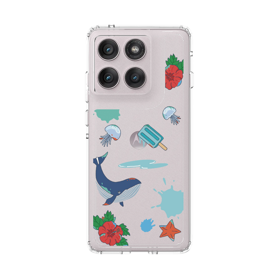 スリムプロテクションケース［ DRAWING PAPER Blue ］