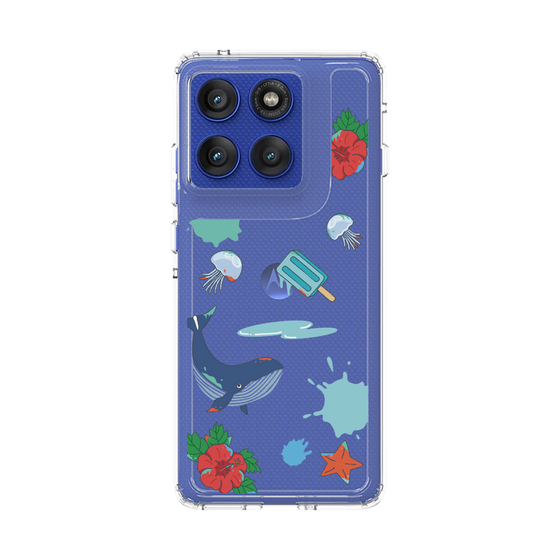 スリムプロテクションケース［ DRAWING PAPER Blue ］