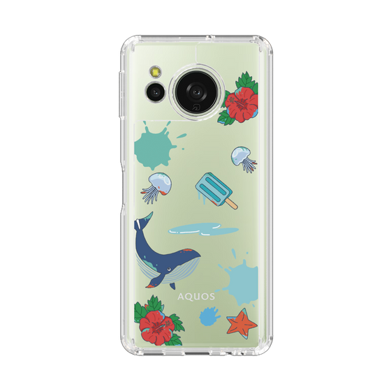 スリムプロテクションケース［ DRAWING PAPER Blue ］