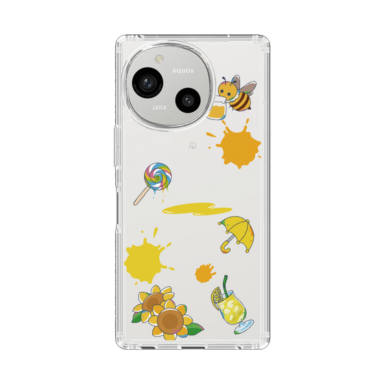 スリムプロテクションケース［ DRAWING PAPER Yellow ］