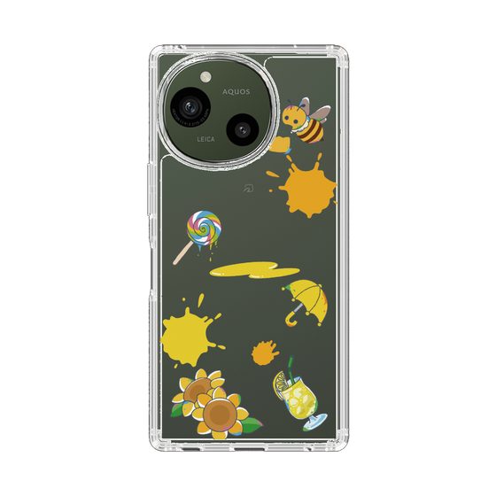 スリムプロテクションケース［ DRAWING PAPER Yellow ］