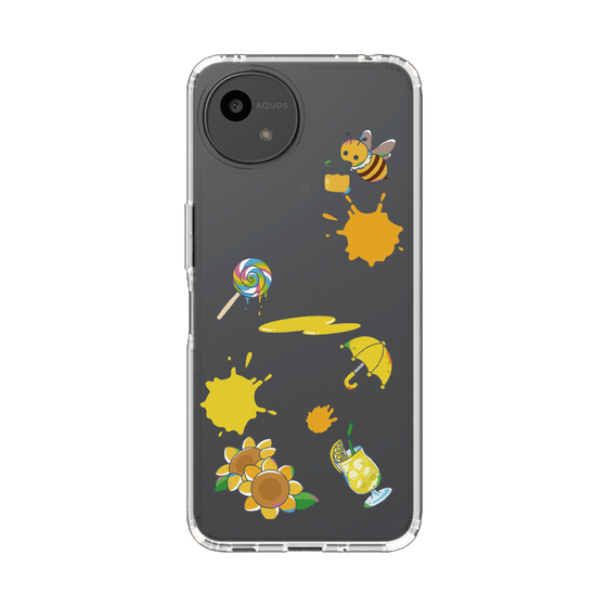 スリムプロテクションケース［ DRAWING PAPER Yellow ］