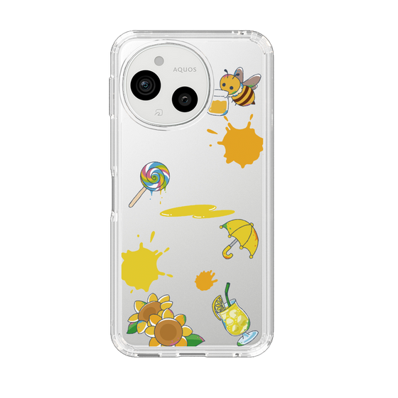 スリムプロテクションケース［ DRAWING PAPER Yellow ］