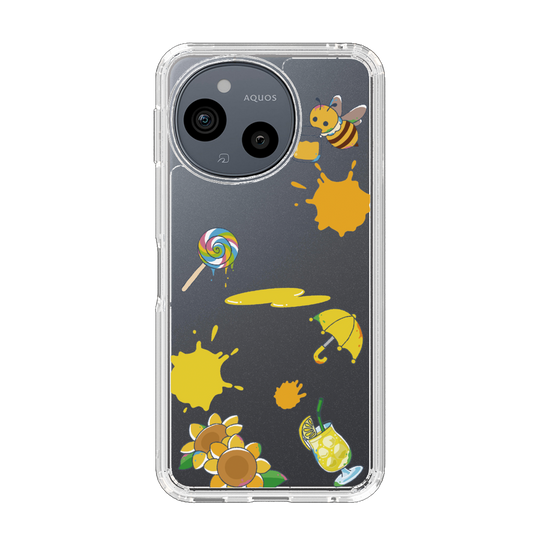 スリムプロテクションケース［ DRAWING PAPER Yellow ］