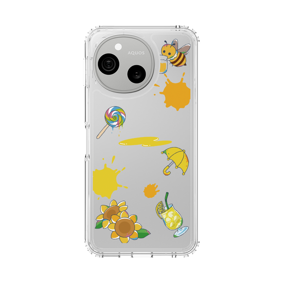 スリムプロテクションケース［ DRAWING PAPER Yellow ］