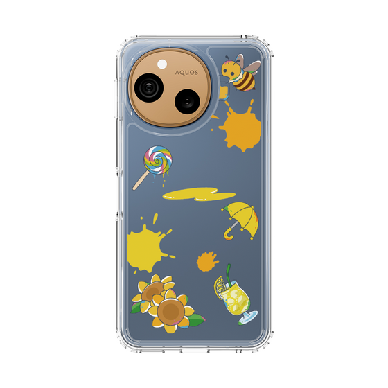 スリムプロテクションケース［ DRAWING PAPER Yellow ］