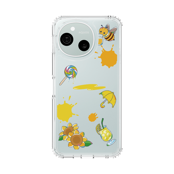 スリムプロテクションケース［ DRAWING PAPER Yellow ］