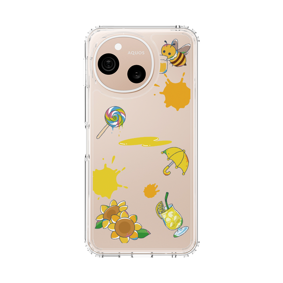 スリムプロテクションケース［ DRAWING PAPER Yellow ］