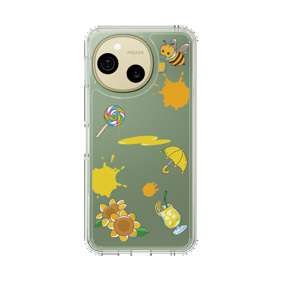 スリムプロテクションケース［ DRAWING PAPER Yellow ］