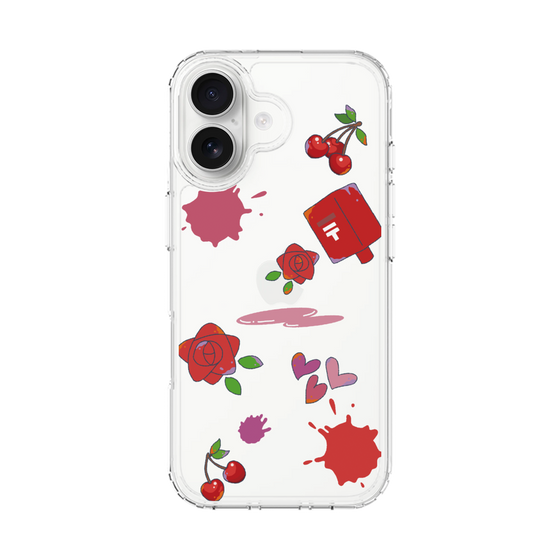 スリムプロテクションケース［ DRAWING PAPER Red ］