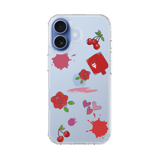 スリムプロテクションケース［ DRAWING PAPER Red ］