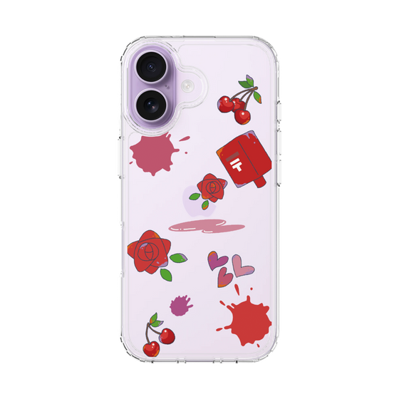 スリムプロテクションケース［ DRAWING PAPER Red ］