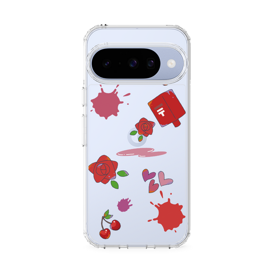 スリムプロテクションケース［ DRAWING PAPER Red ］