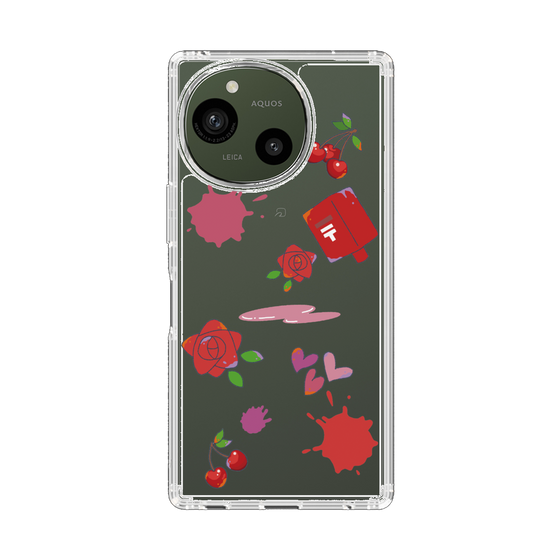 スリムプロテクションケース［ DRAWING PAPER Red ］