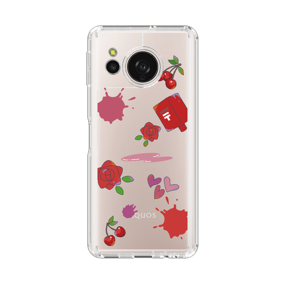 スリムプロテクションケース［ DRAWING PAPER Red ］