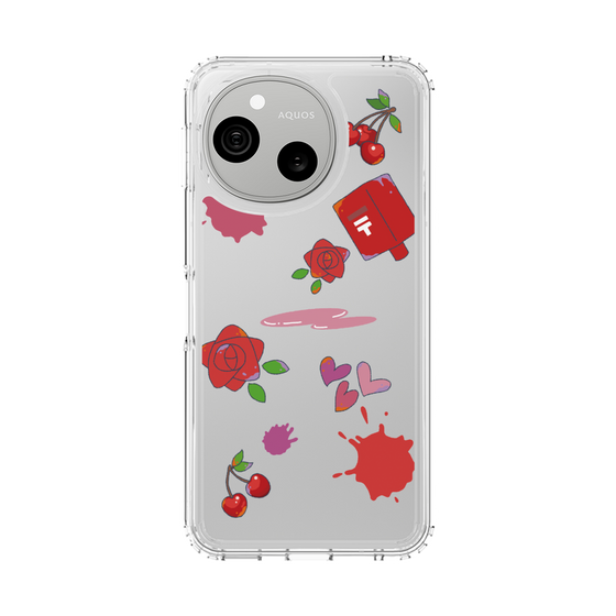 スリムプロテクションケース［ DRAWING PAPER Red ］