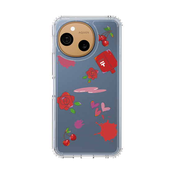 スリムプロテクションケース［ DRAWING PAPER Red ］