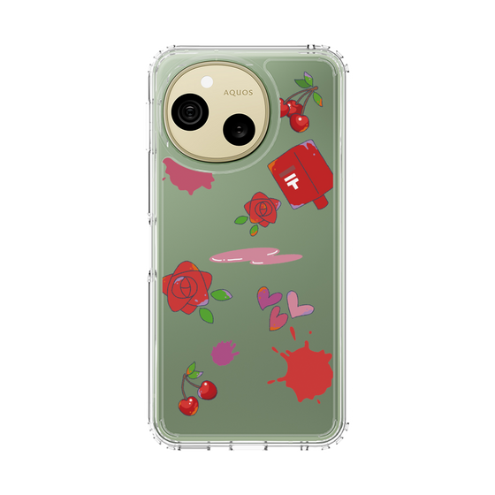 スリムプロテクションケース［ DRAWING PAPER Red ］