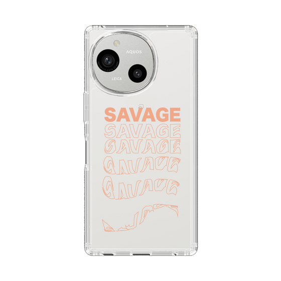 スリムプロテクションケース［ SAVAGE Orange ］