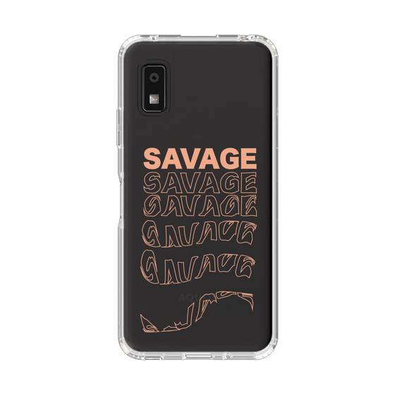 スリムプロテクションケース［ SAVAGE Orange ］