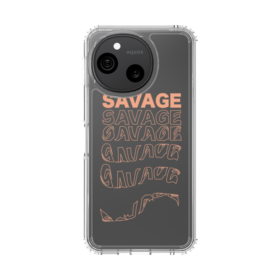 スリムプロテクションケース［ SAVAGE Orange ］