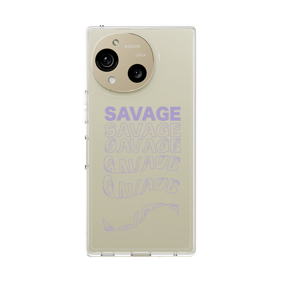 スリムプロテクションケース［ SAVAGE Purple ］