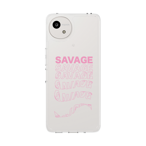 スリムプロテクションケース［ SAVAGE Pink ］