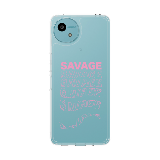 スリムプロテクションケース［ SAVAGE Pink ］