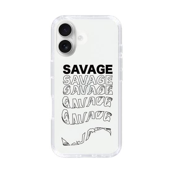 スリムプロテクションケース［ SAVAGE Black ］