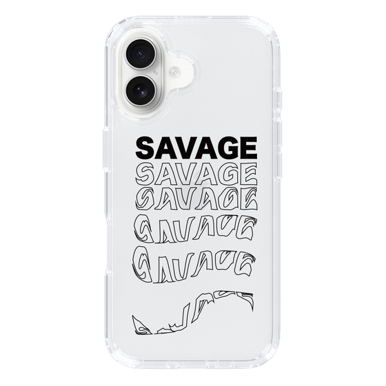 スリムプロテクションケース［ SAVAGE Black ］