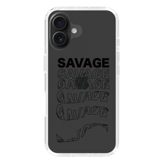 スリムプロテクションケース［ SAVAGE Black ］