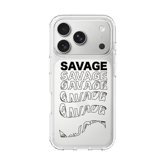 スリムプロテクションケース［ SAVAGE Black ］