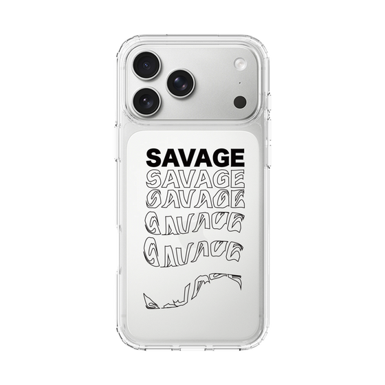 スリムプロテクションケース［ SAVAGE Black ］