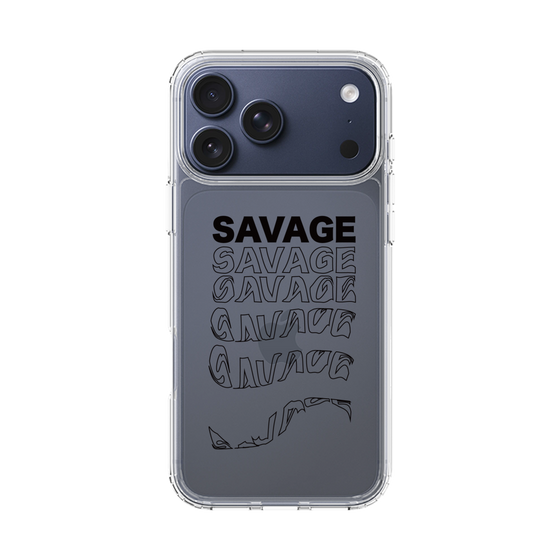 スリムプロテクションケース［ SAVAGE Black ］