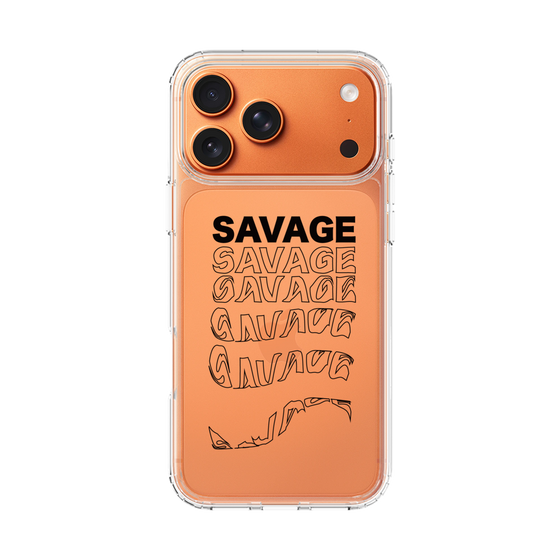 スリムプロテクションケース［ SAVAGE Black ］