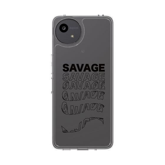 スリムプロテクションケース［ SAVAGE Black ］