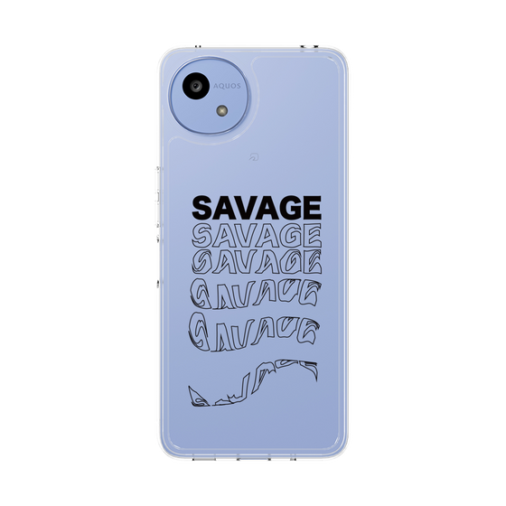 スリムプロテクションケース［ SAVAGE Black ］