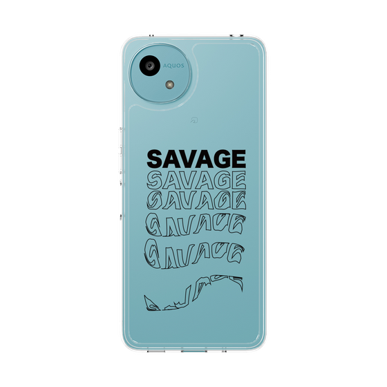 スリムプロテクションケース［ SAVAGE Black ］