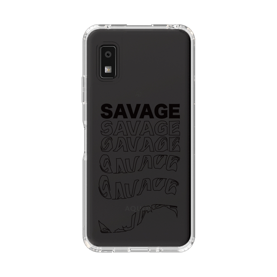スリムプロテクションケース［ SAVAGE Black ］