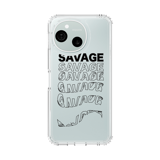 スリムプロテクションケース［ SAVAGE Black ］