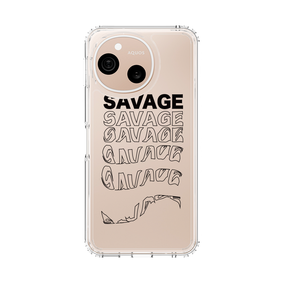 スリムプロテクションケース［ SAVAGE Black ］