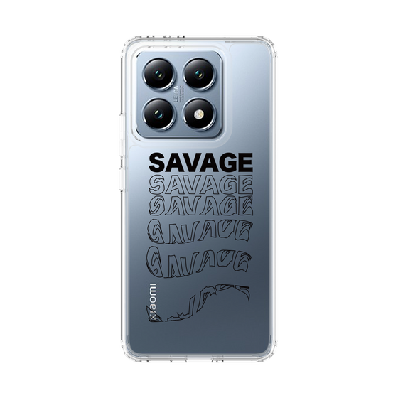 スリムプロテクションケース［ SAVAGE Black ］