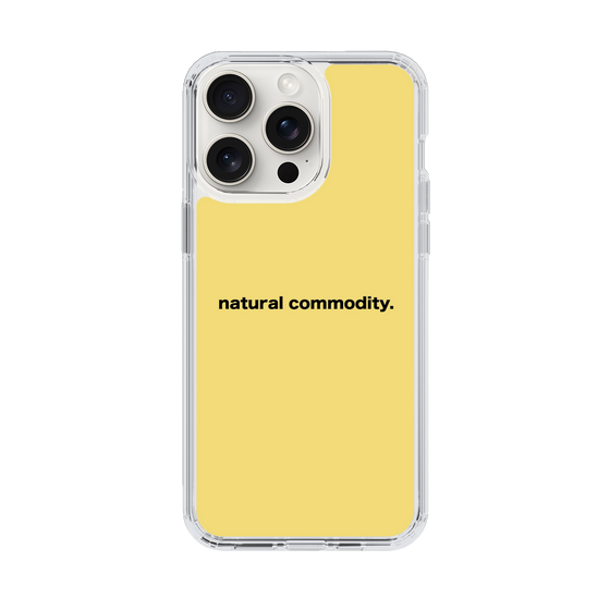 スリムプロテクションケース［ NATURAL COMMODITY Yellow ］