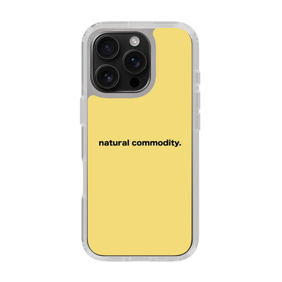 スリムプロテクションケース［ NATURAL COMMODITY Yellow ］