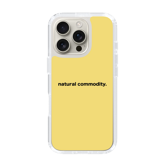 スリムプロテクションケース［ NATURAL COMMODITY Yellow ］