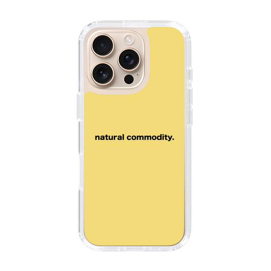 スリムプロテクションケース［ NATURAL COMMODITY Yellow ］