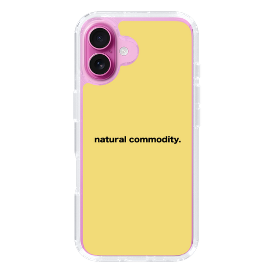 スリムプロテクションケース［ NATURAL COMMODITY Yellow ］