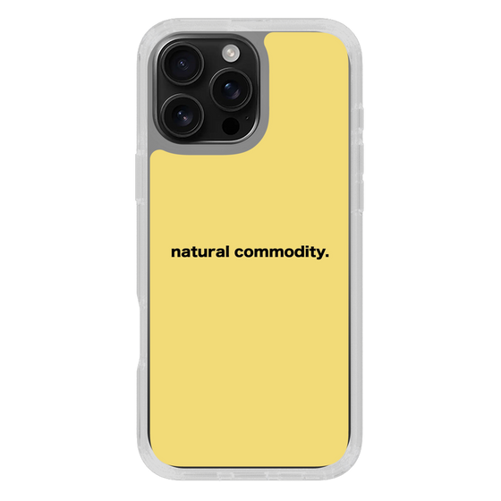 スリムプロテクションケース［ NATURAL COMMODITY Yellow ］