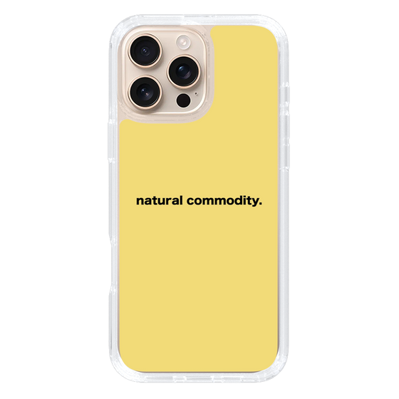 スリムプロテクションケース［ NATURAL COMMODITY Yellow ］